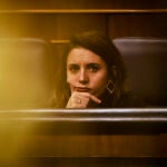 Irene Montero durante la última jornada de debate y votación de los presupuestos en el pleno del Congreso
