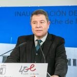 El presidente regional, Emiliano García-Page