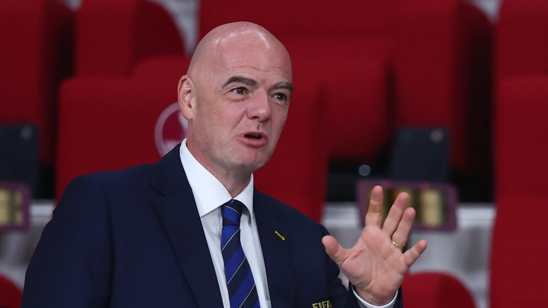 El presidente de la FIFA, Gianni Infantino