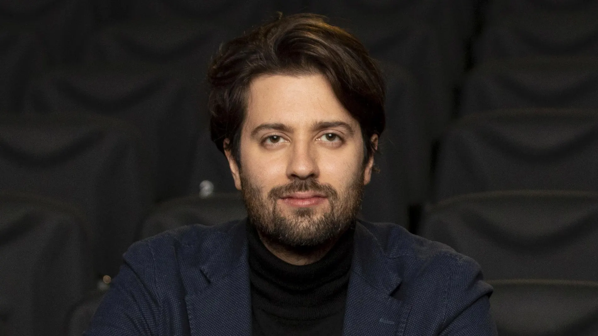 El cineasta Paolo Strippoli durante su visita a Madrid con motivo del Festival de Cine Italiano