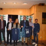 Imagen de la presentación de la prueba hoy en El Corte Inglés de la Avenida de Francia