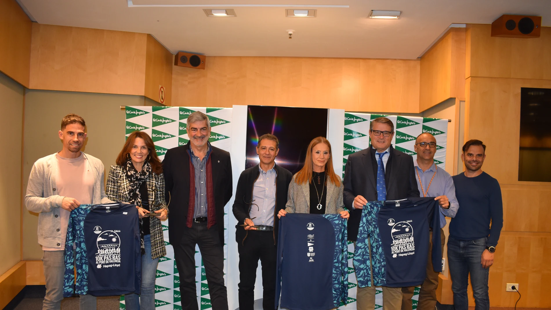Imagen de la presentación de la prueba hoy en El Corte Inglés de la Avenida de Francia