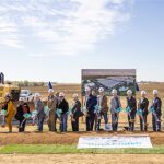 Acto de colocación de la primera piedra de la factoría que ACS construirá en Hopkinsville, Kentucky