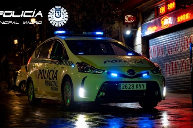 Coche de Policía Municipal de Madrid