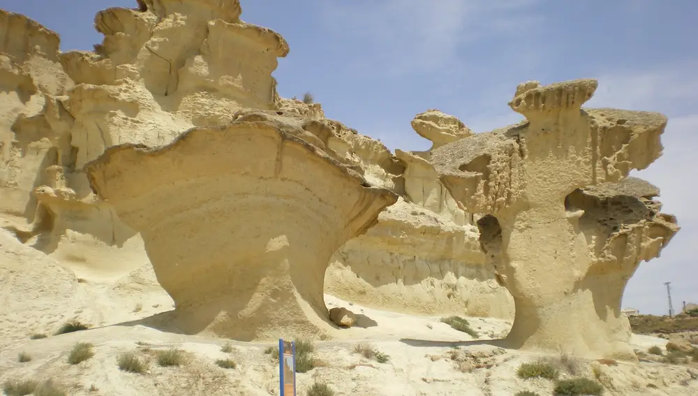 Las Gredas de Bolnuevo, en Murcia, forman un conjunto de gran valor ecológico y extraordinaria importancia geológica y paleontológica