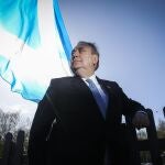 El antiguo primer ministro escoces y líder del partido secesionista Alba, Alex Salmond