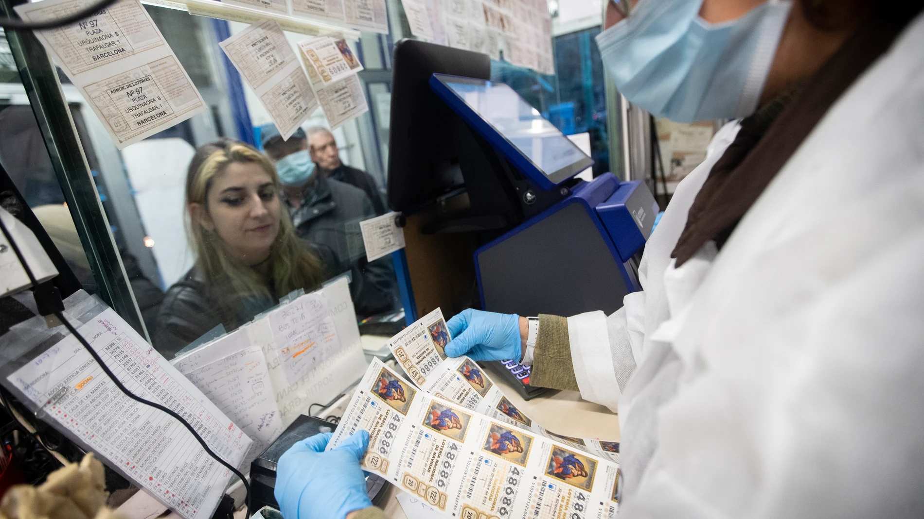 Los loteros catalanes esperan una buena campaña de venta de décimos del Sorteo Extraordinario de Lotería de Navidad