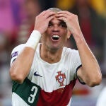 Pepe tuvo la oportunidad de empatar en el descuento, pero su cabezazo se marchó fuera