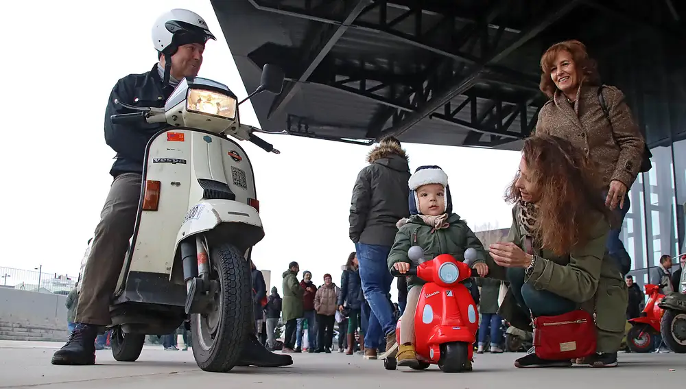 "Scooter Run" del Purple Weekend de León