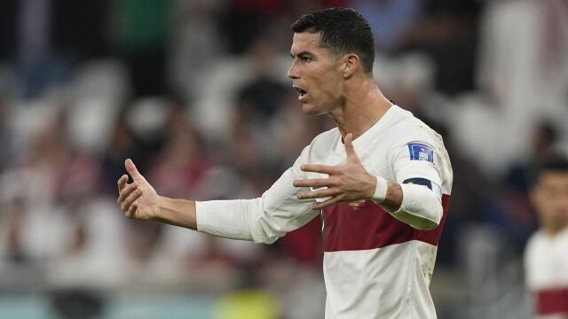 La imagen del Mundial son las lágrimas de Cristiano Ronaldo tras el Marruecos vs Portugal