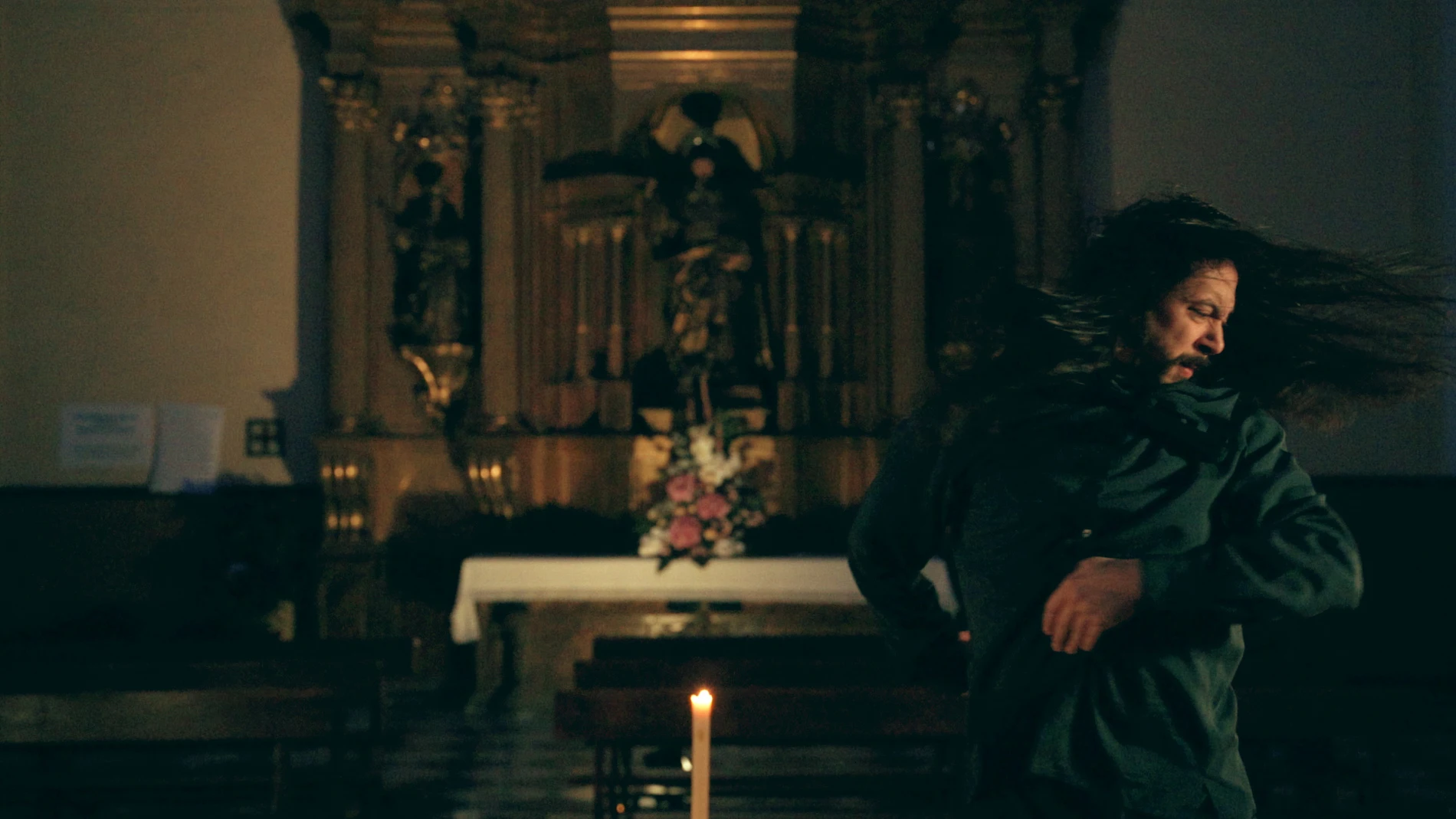 José Maya, en su espectáculo “Liturgia flamenca”
