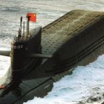 Submarino chino en una imagen de archivo