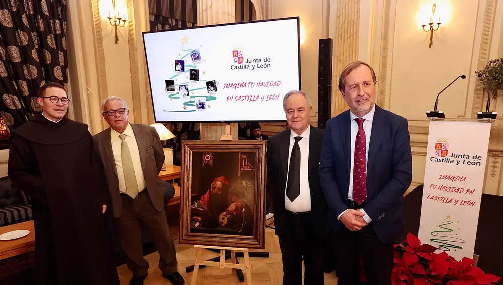 El consejero de Cultura, Turismo y Deporte, Gonzalo Santonja, presenta la campaña de Navidad en Castilla y León