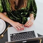 Pura inspiración de uñas para Navidad