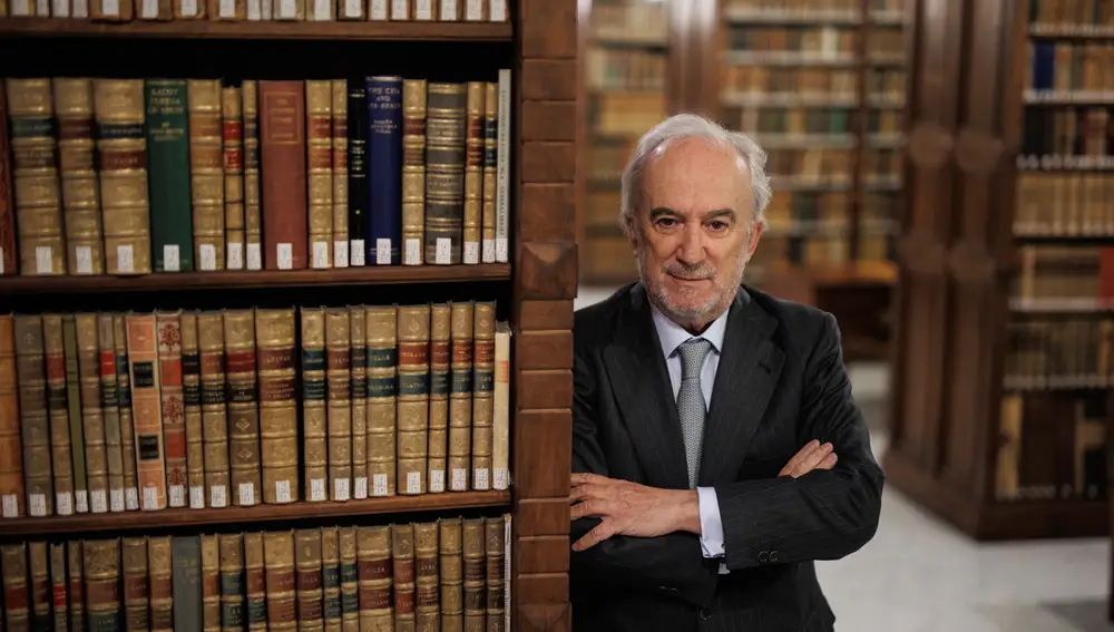 El director de la Real Academia Española (RAE), Santiago Muñoz Machado. Alejandro Martínez Vélez / Europa Press