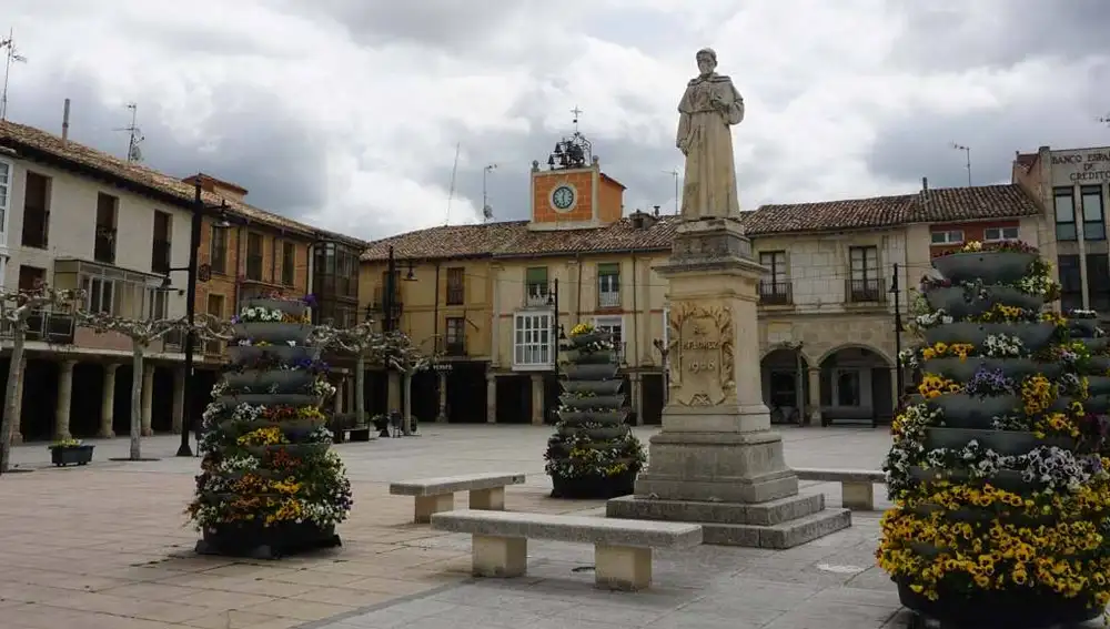 Plaza Mayor de Villadiego (Burgos)
