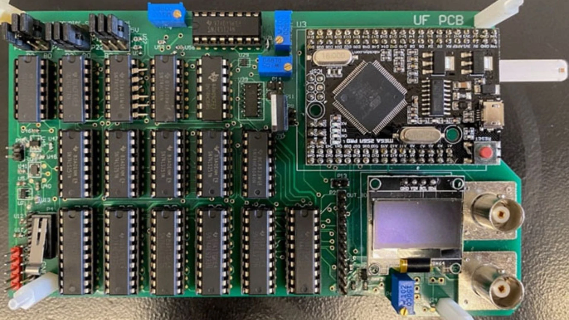 El biosensor desarrollado por los investigadores de la Universidad de Florida.
