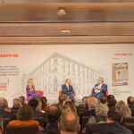 Un momento del acto celebrado este miércoles en la sede de la Fundación Mapfre