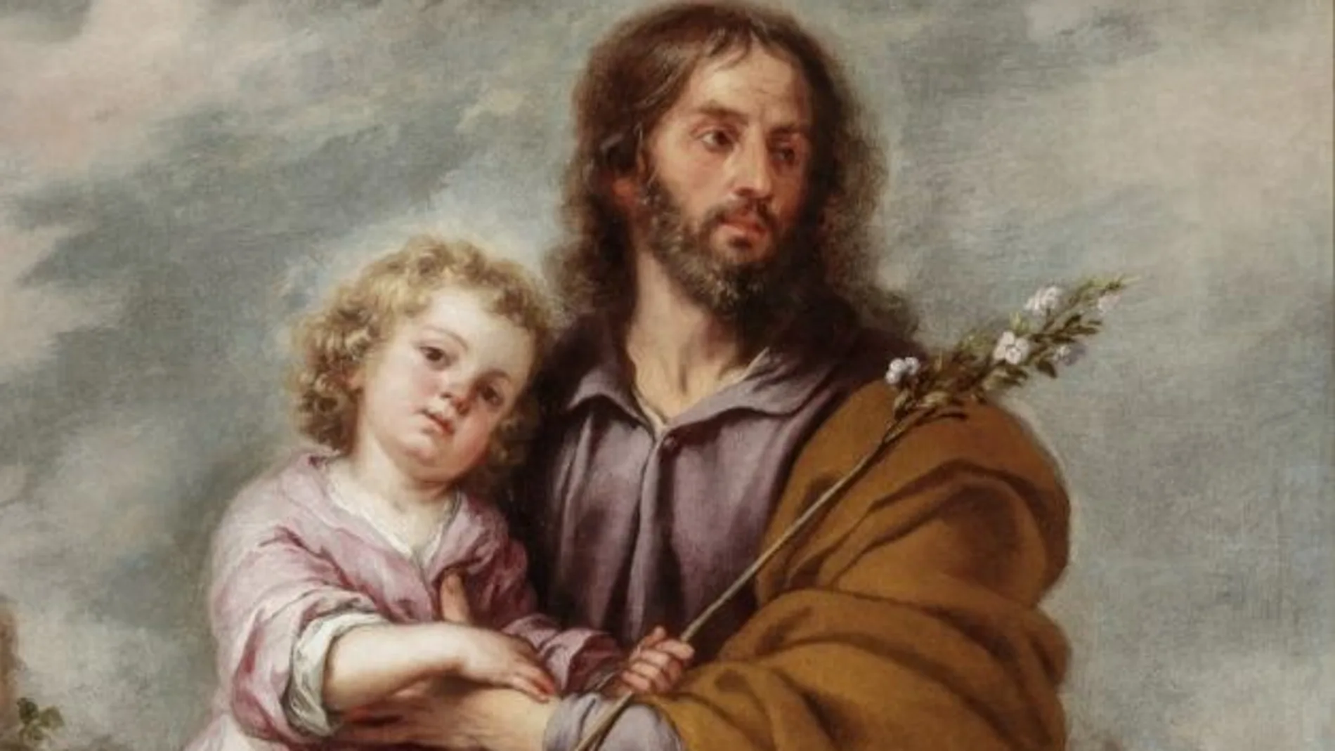 Pintura de San José, de Bartolomé E. Murillo, en el Museo de Bellas Artes de Sevilla