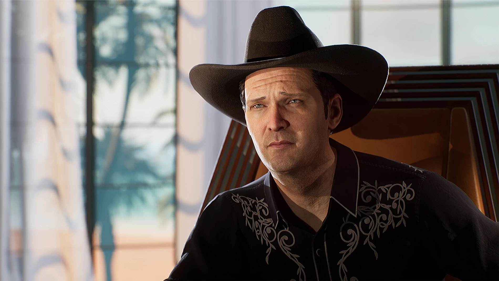 El personaje de Michael Madsen en "Crime Boss: Rockay City".