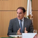 El presidente de la Confederación de Empresarios de Andalucía (CEA), Javier González de Lara