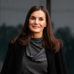 La Reina Letizia con botas altas.