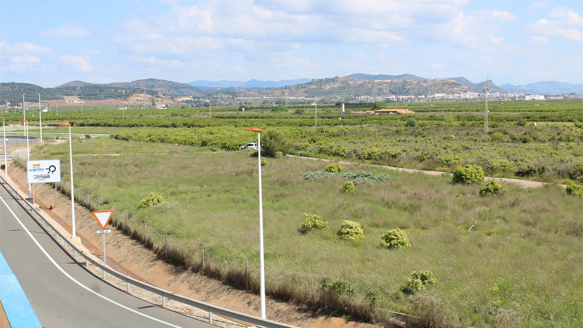 Terreno de Parc Sagunt II donde se ubicará la planta