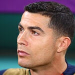 Cristiano Ronaldo, durante el Mundial de Qatar