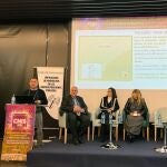 El jefe de Unidad de Modernización y Administración Digital a Municipios, Alfredo García, interviene e la mesa redonda sobre modelos de transformación digital en los Gobiernos Locales