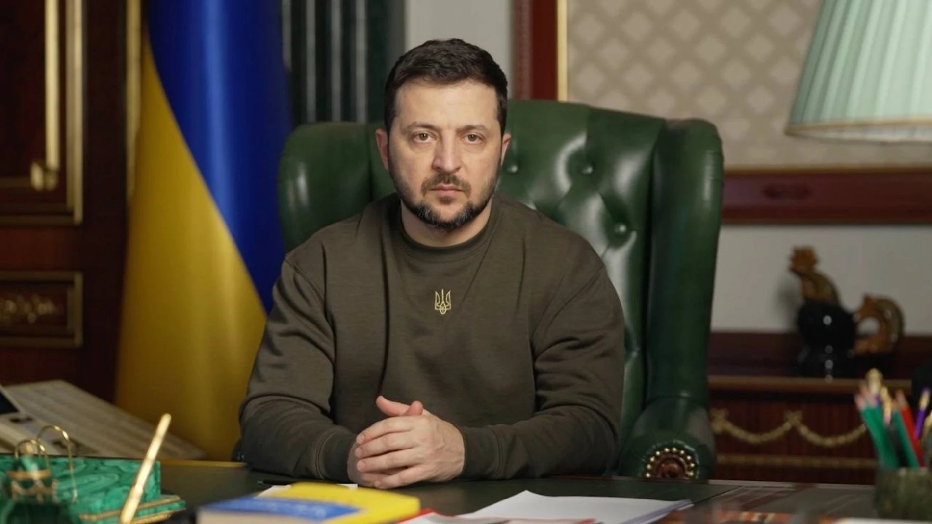 El presidente de Ucrania, Volodimir ZelenskiPRESIDENCIA DE UCRANIA11/12/2022