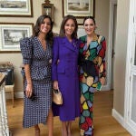Tamara Falcó, Isabel Preysler y Ana Boyer en la boda de su estilista.