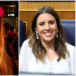 Rosario Mohedano e Irene Montero