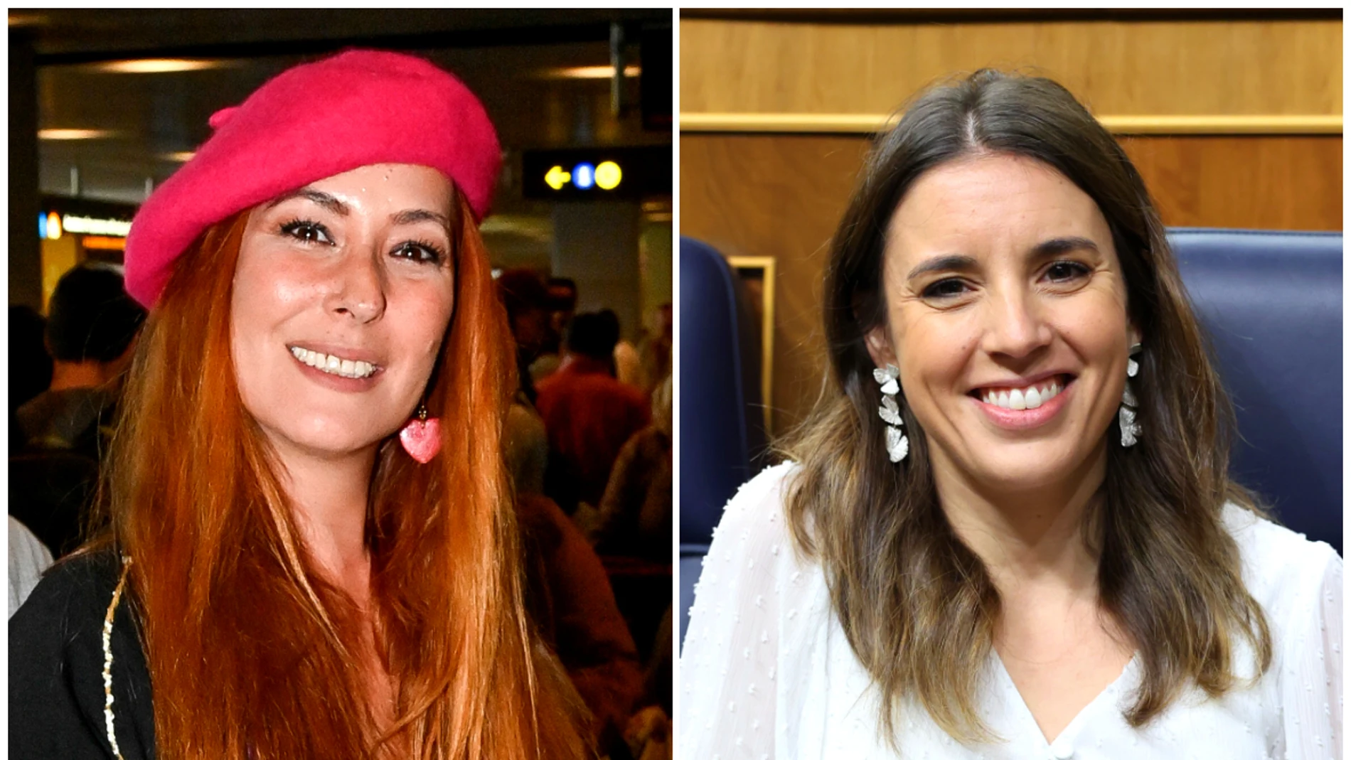 Rosario Mohedano e Irene Montero