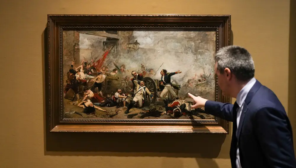 Boceto de "El dos de mayo", de Joaquín Sorolla