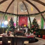 Decorado de la campaña de Navida de Coca-Cola 'La magia de compartir'.