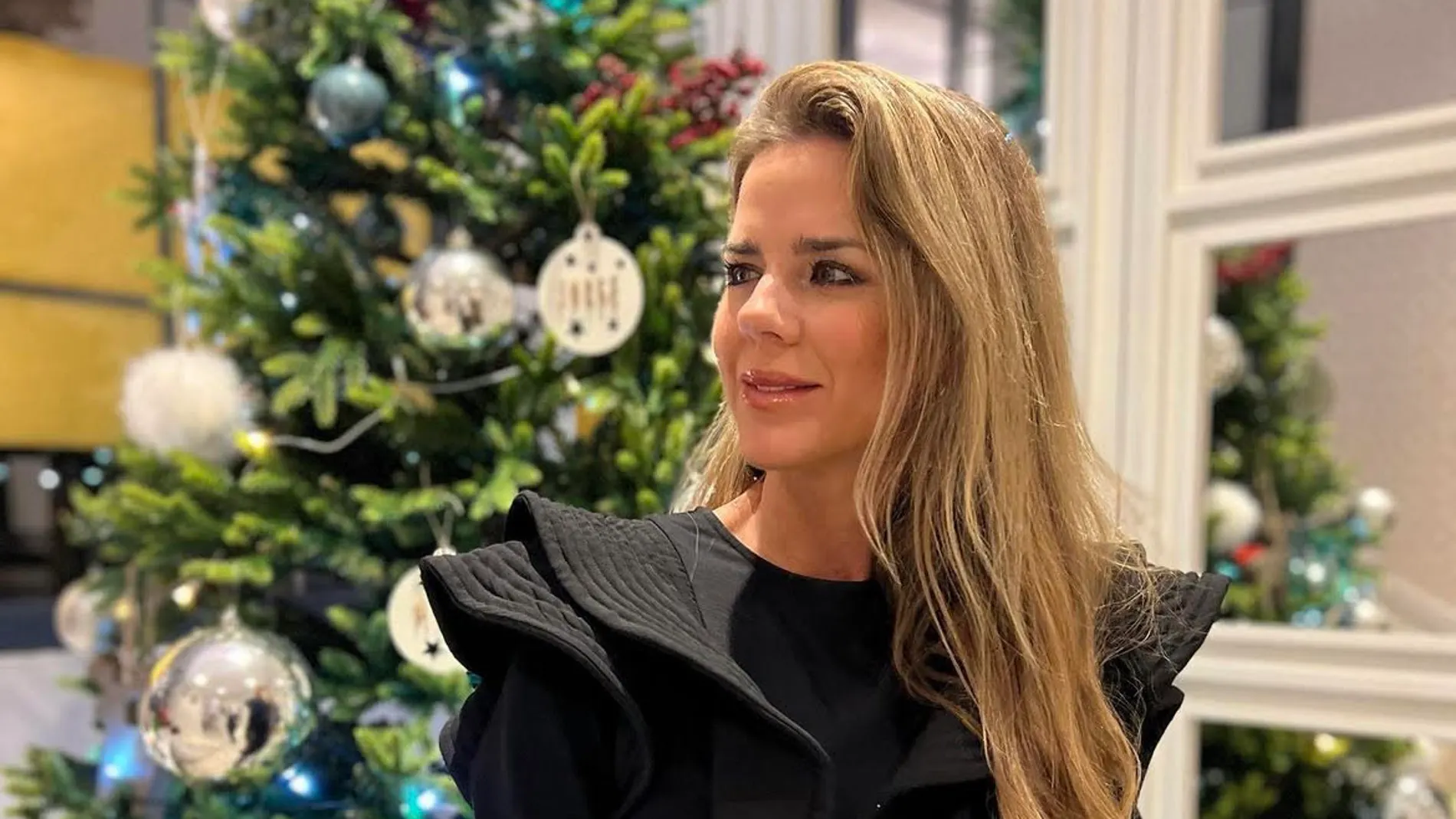 Amelia Bono con el look para empezar el invierno.