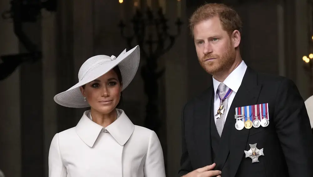 Harry de Inglaterra y Meghan Markle