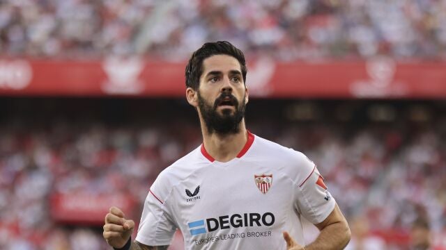 Isco con el Sevilla.