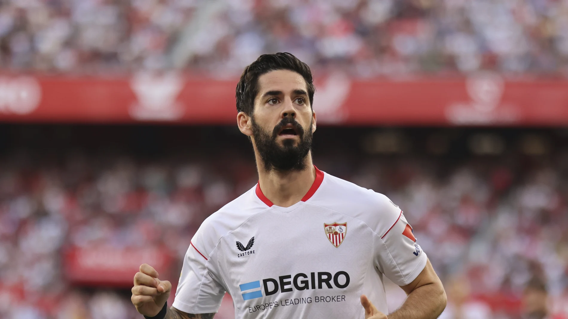Isco con el Sevilla.