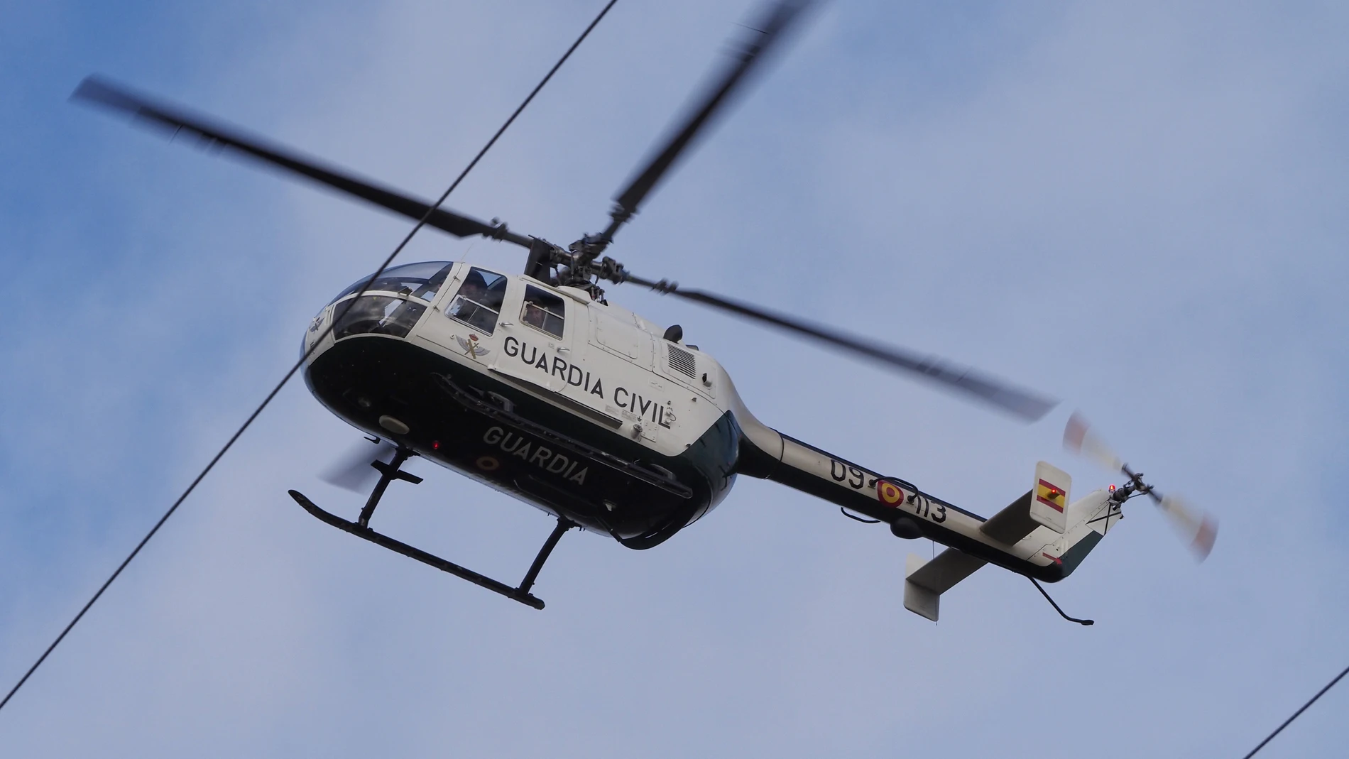 Helicóptero de la Guardia Civil