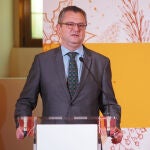 El consejero de Agricultura, Ganadería y Desarrollo Rural, Gerardo Dueñas