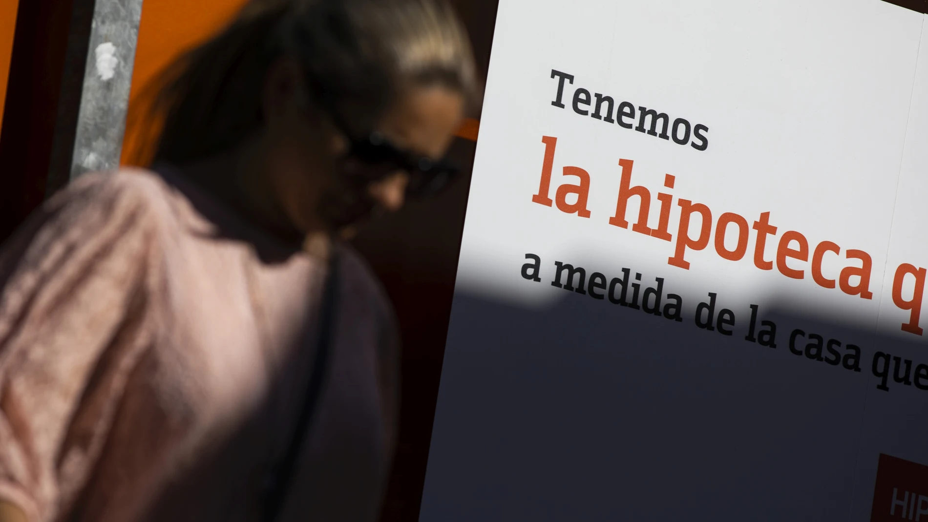 Anuncio de hipotecas de una entidad financiera