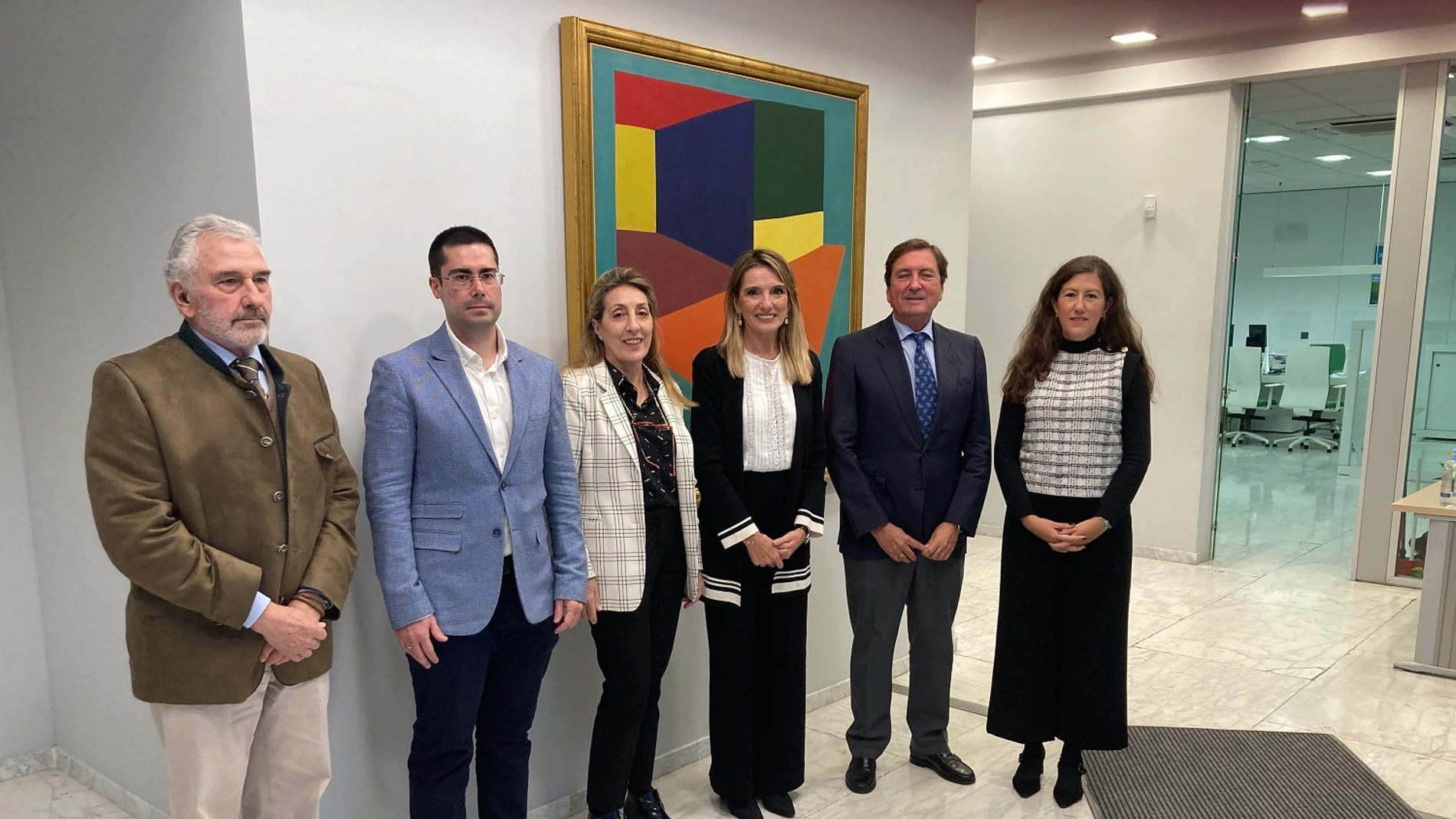 Miembos del jurado del Premio a proyectos en el ámbito agroalimentario. FUNDACIÓN CAJA RURAL DEL SUR