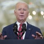 El presidente de EE UU, Joe Biden, el pasado 22 de diciembre