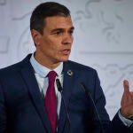 El presidente del Gobierno, Pedro Sánchez compareció ante los medios de comunicación tras el Consejo de Ministros