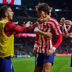 Joao Félix con el Atlético de Madrid.