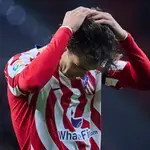 Joao Félix, en uno de los últimos partidos con el Atlético