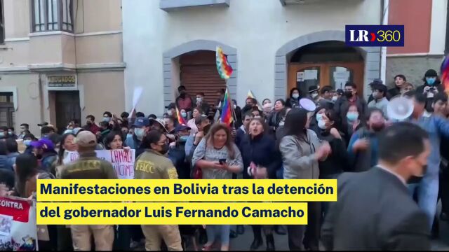 Manifestaciones en Bolivia tras la detención del gobernador Luis Fernando Camacho