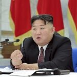El presidente de Corea del Norte, Kim Jong Un