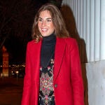 Lourdes Montes con vestido de Zara.